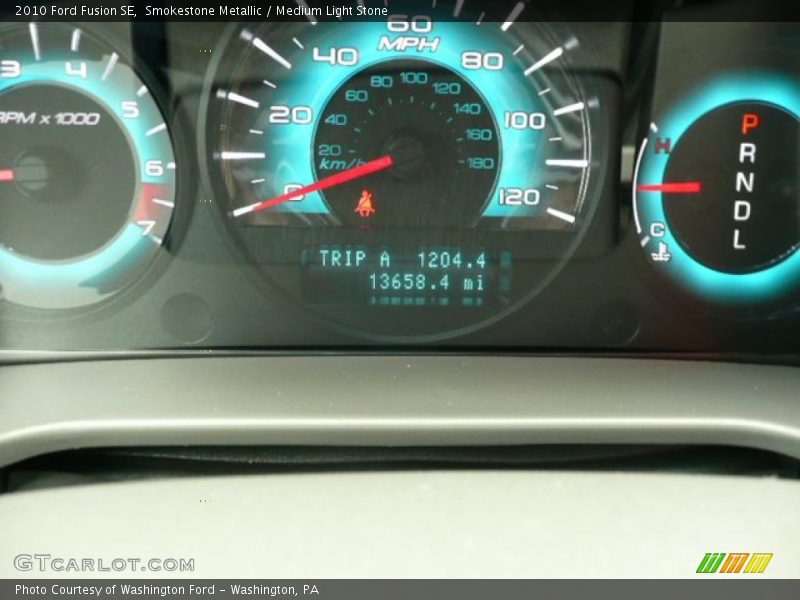 Smokestone Metallic / Medium Light Stone 2010 Ford Fusion SE