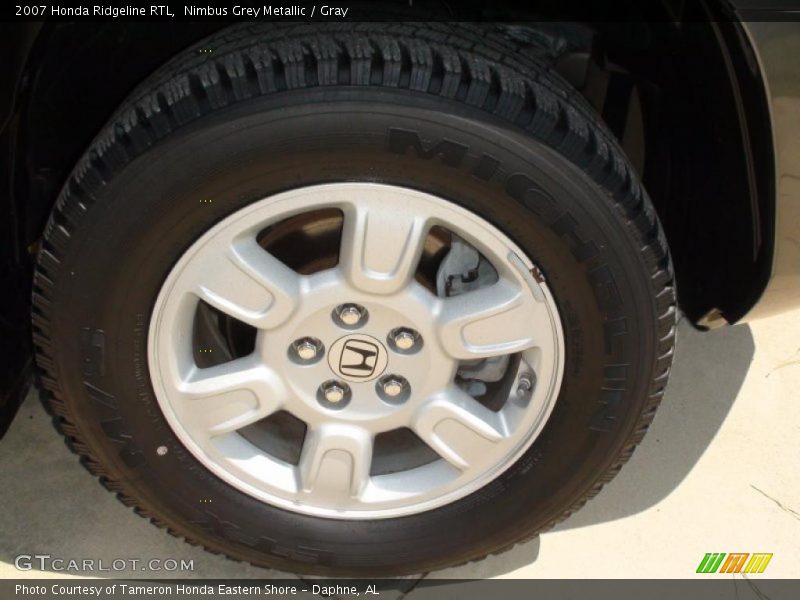 Nimbus Grey Metallic / Gray 2007 Honda Ridgeline RTL