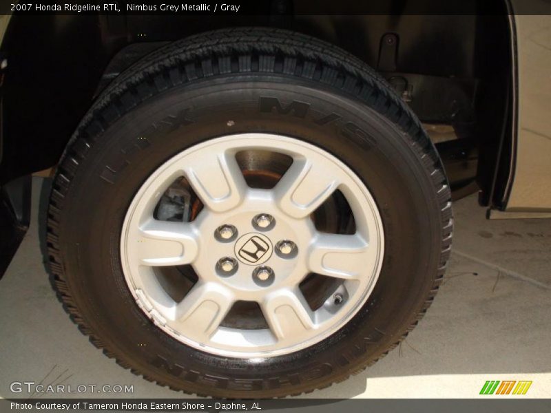 Nimbus Grey Metallic / Gray 2007 Honda Ridgeline RTL