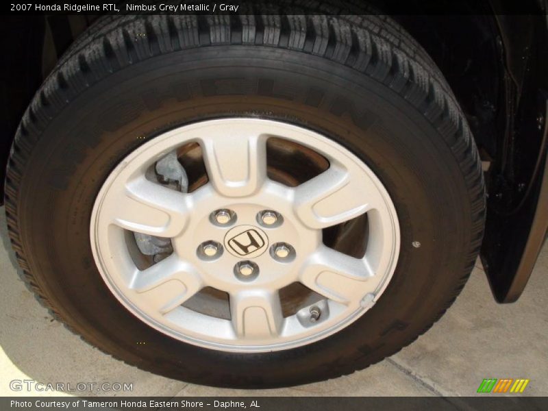 Nimbus Grey Metallic / Gray 2007 Honda Ridgeline RTL
