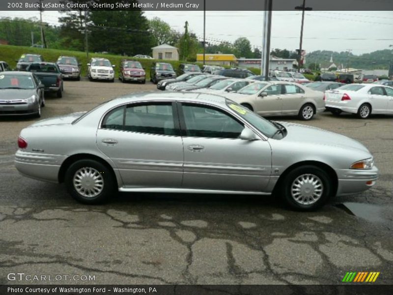 Sterling Silver Metallic / Medium Gray 2002 Buick LeSabre Custom