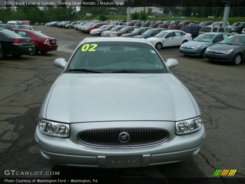 Sterling Silver Metallic / Medium Gray 2002 Buick LeSabre Custom