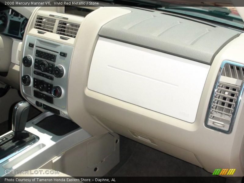Vivid Red Metallic / Stone 2008 Mercury Mariner V6
