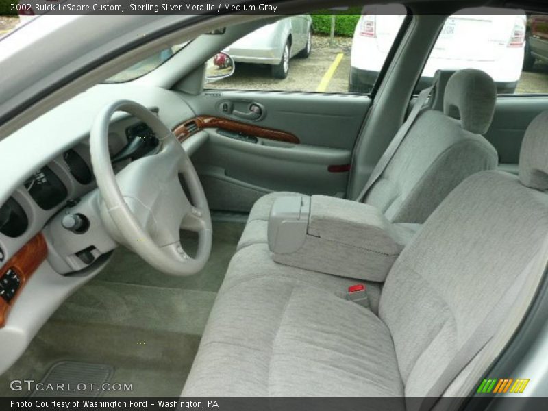 Sterling Silver Metallic / Medium Gray 2002 Buick LeSabre Custom