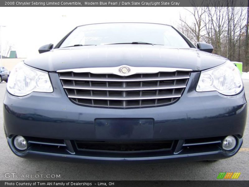 Modern Blue Pearl / Dark Slate Gray/Light Slate Gray 2008 Chrysler Sebring Limited Convertible