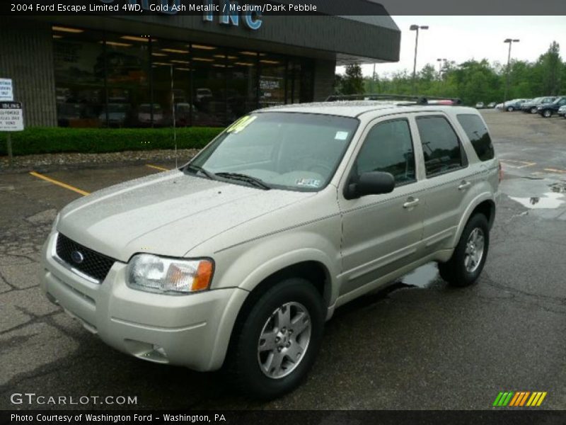 Gold Ash Metallic / Medium/Dark Pebble 2004 Ford Escape Limited 4WD
