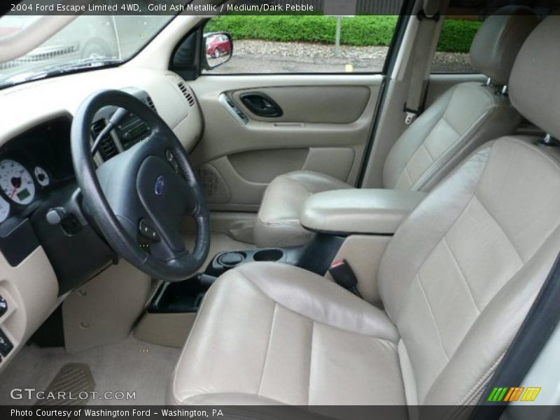 Gold Ash Metallic / Medium/Dark Pebble 2004 Ford Escape Limited 4WD