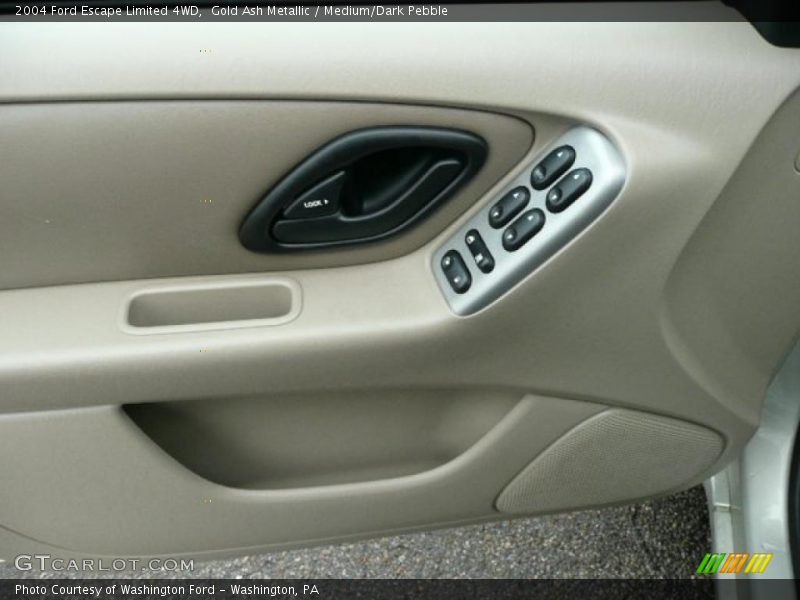 Gold Ash Metallic / Medium/Dark Pebble 2004 Ford Escape Limited 4WD