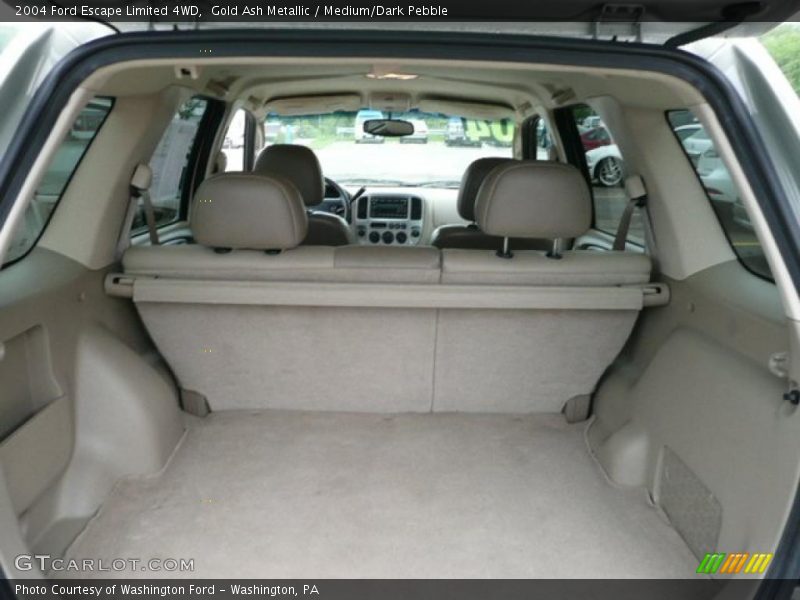 Gold Ash Metallic / Medium/Dark Pebble 2004 Ford Escape Limited 4WD