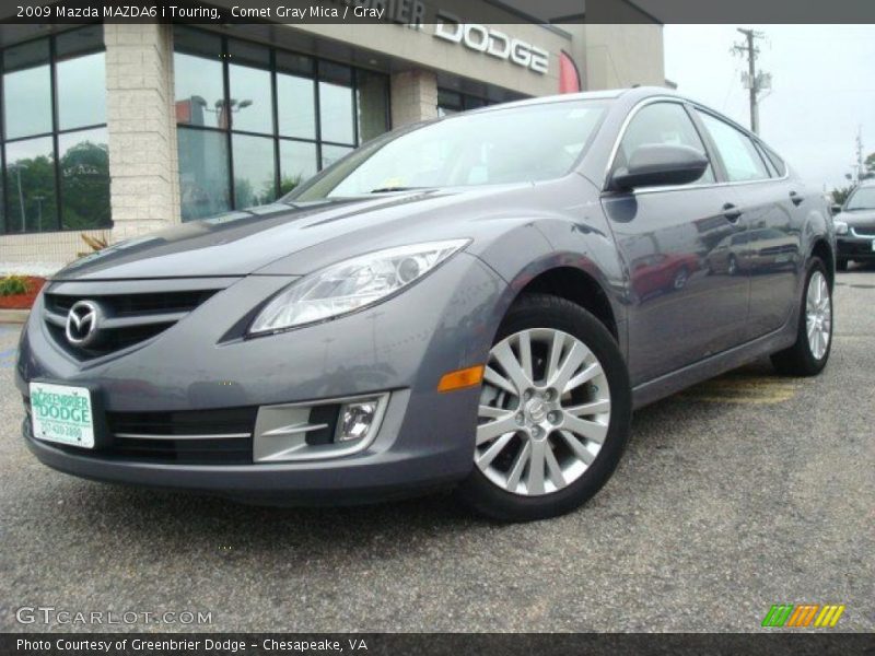 Comet Gray Mica / Gray 2009 Mazda MAZDA6 i Touring