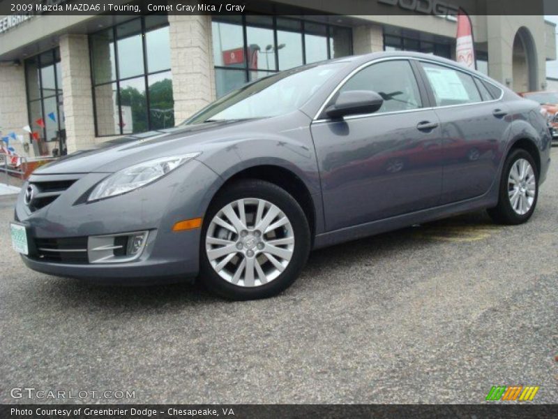 Comet Gray Mica / Gray 2009 Mazda MAZDA6 i Touring