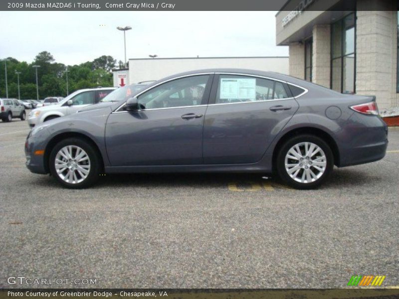 Comet Gray Mica / Gray 2009 Mazda MAZDA6 i Touring