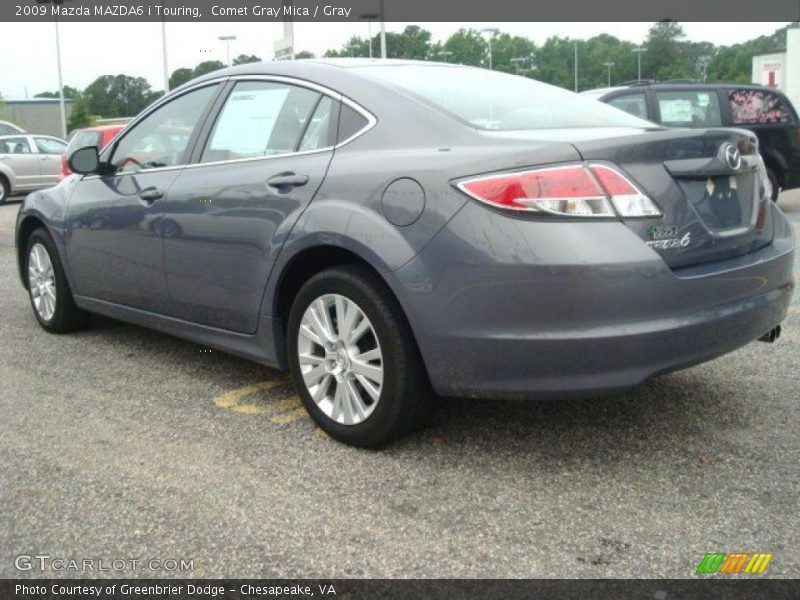 Comet Gray Mica / Gray 2009 Mazda MAZDA6 i Touring