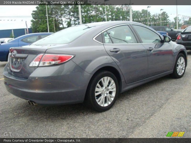 Comet Gray Mica / Gray 2009 Mazda MAZDA6 i Touring