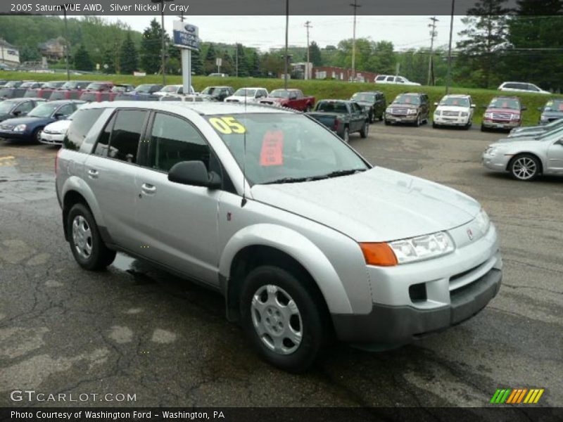 Silver Nickel / Gray 2005 Saturn VUE AWD