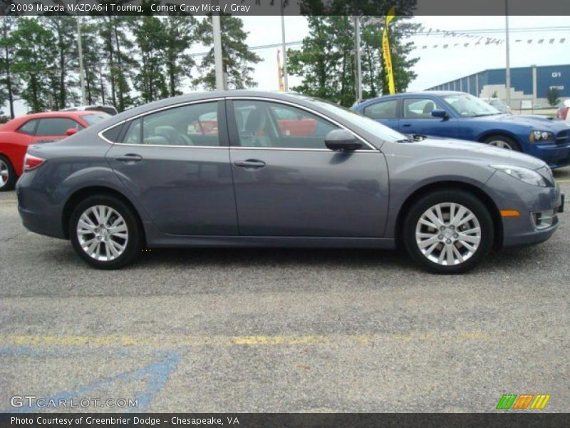 Comet Gray Mica / Gray 2009 Mazda MAZDA6 i Touring