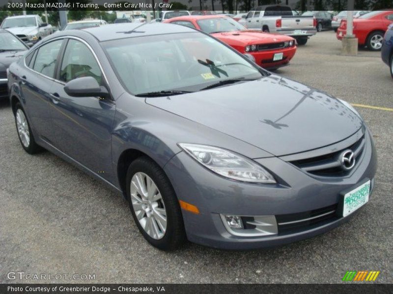 Comet Gray Mica / Gray 2009 Mazda MAZDA6 i Touring