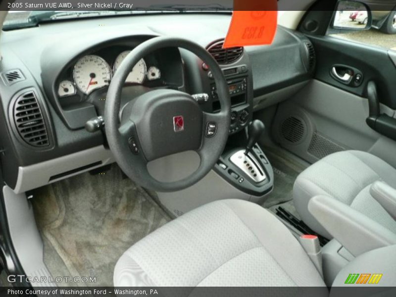 Silver Nickel / Gray 2005 Saturn VUE AWD