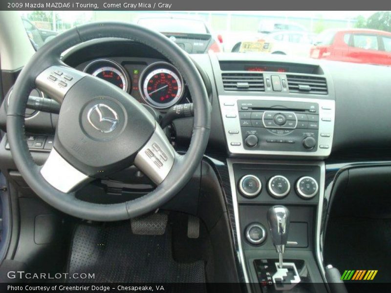 Comet Gray Mica / Gray 2009 Mazda MAZDA6 i Touring