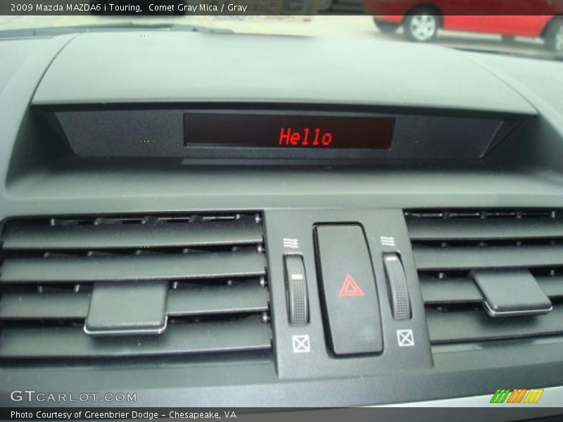 Comet Gray Mica / Gray 2009 Mazda MAZDA6 i Touring