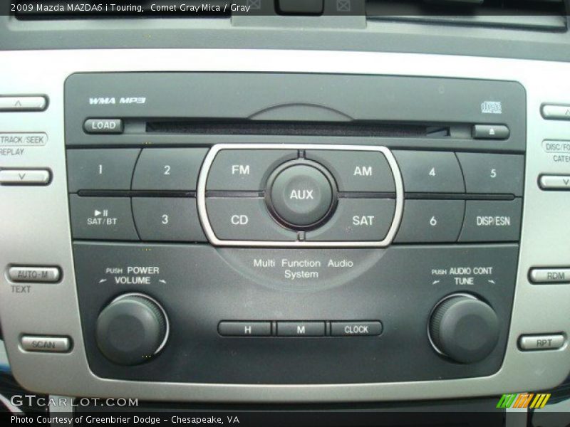 Comet Gray Mica / Gray 2009 Mazda MAZDA6 i Touring