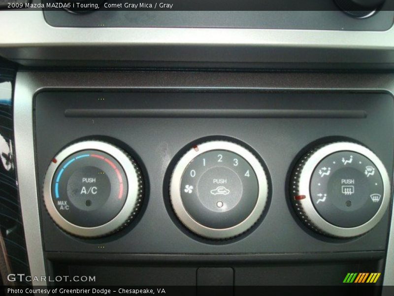 Comet Gray Mica / Gray 2009 Mazda MAZDA6 i Touring