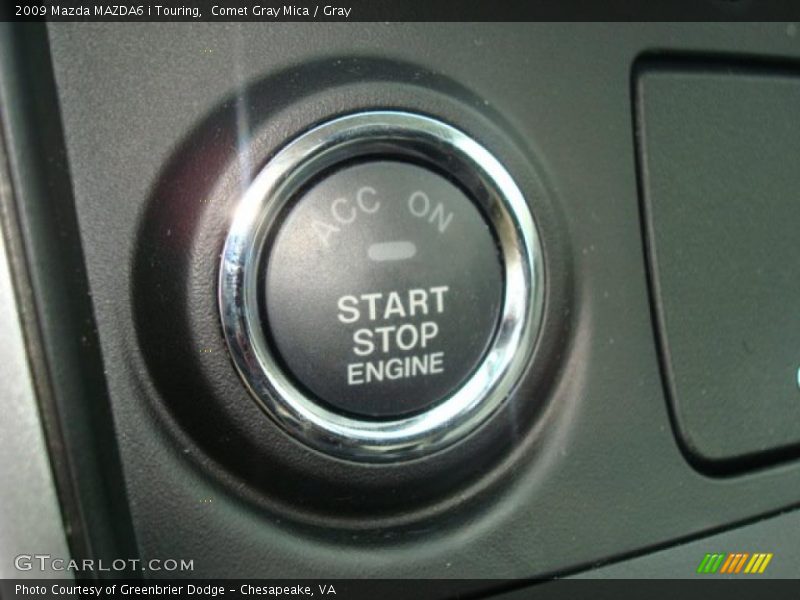 Comet Gray Mica / Gray 2009 Mazda MAZDA6 i Touring