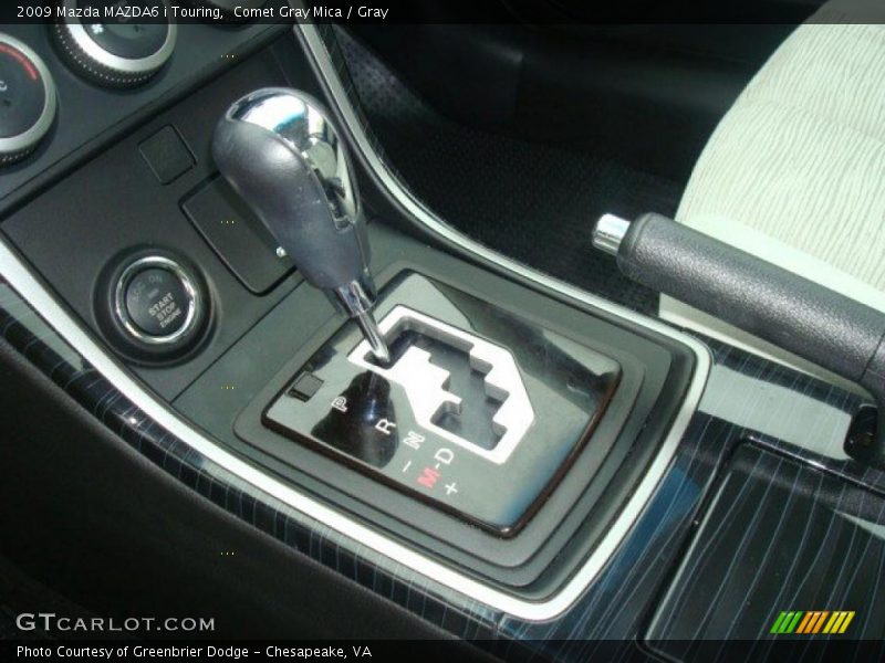 Comet Gray Mica / Gray 2009 Mazda MAZDA6 i Touring