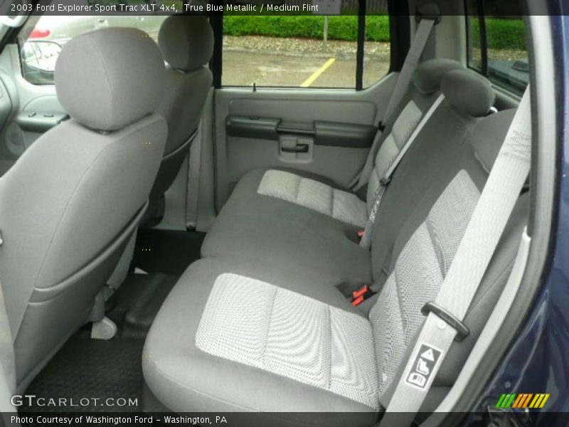 True Blue Metallic / Medium Flint 2003 Ford Explorer Sport Trac XLT 4x4
