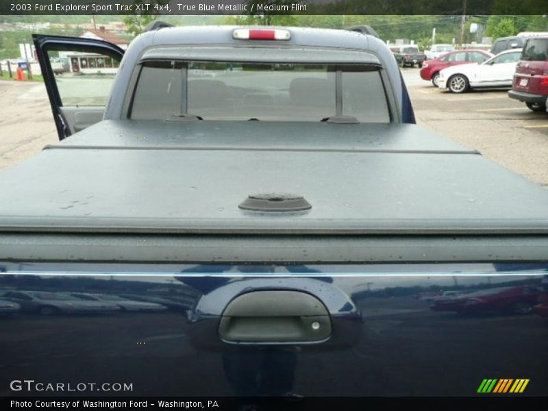 True Blue Metallic / Medium Flint 2003 Ford Explorer Sport Trac XLT 4x4