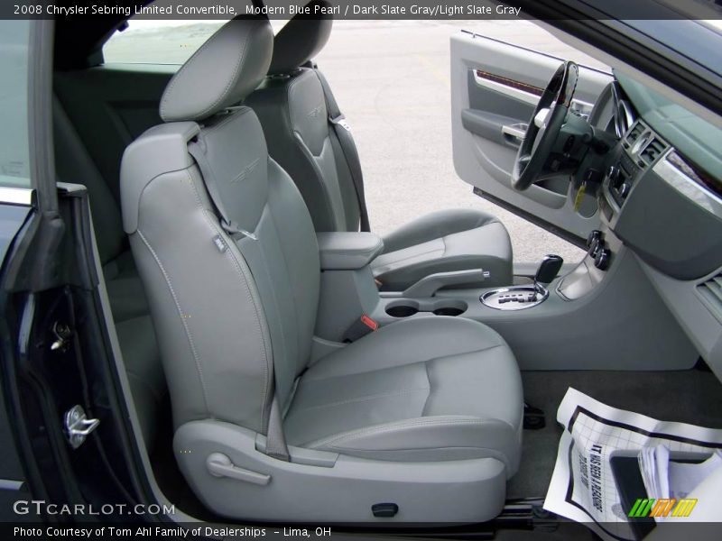 Modern Blue Pearl / Dark Slate Gray/Light Slate Gray 2008 Chrysler Sebring Limited Convertible