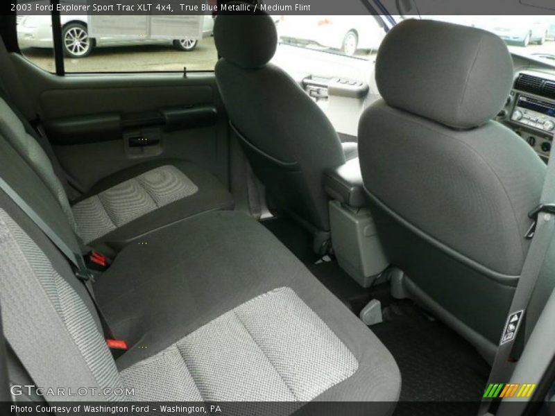 True Blue Metallic / Medium Flint 2003 Ford Explorer Sport Trac XLT 4x4