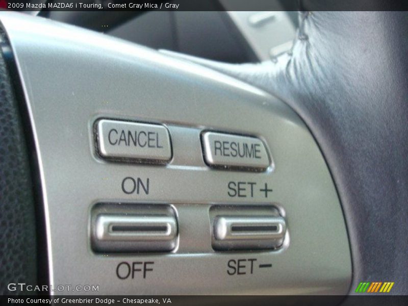 Comet Gray Mica / Gray 2009 Mazda MAZDA6 i Touring