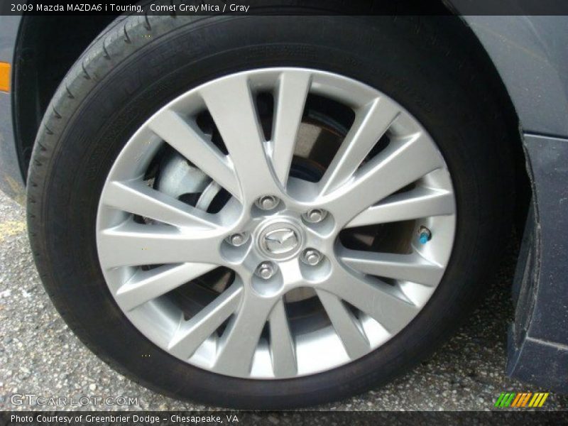 Comet Gray Mica / Gray 2009 Mazda MAZDA6 i Touring