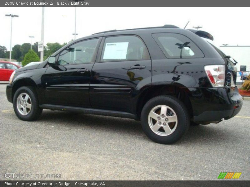 Black / Light Gray 2008 Chevrolet Equinox LS