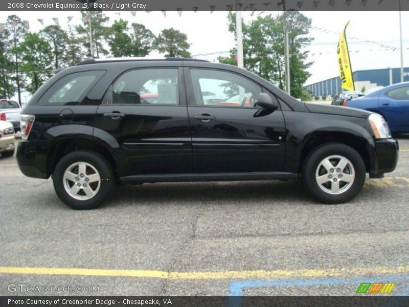 Black / Light Gray 2008 Chevrolet Equinox LS