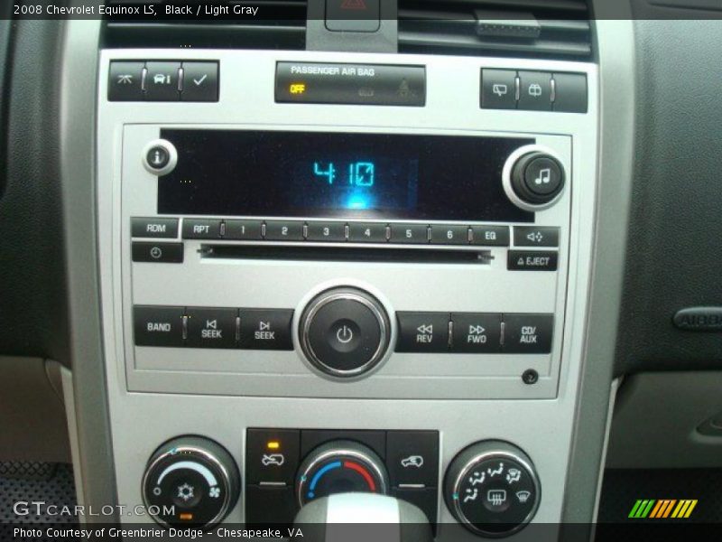 Black / Light Gray 2008 Chevrolet Equinox LS