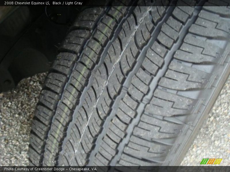 Black / Light Gray 2008 Chevrolet Equinox LS