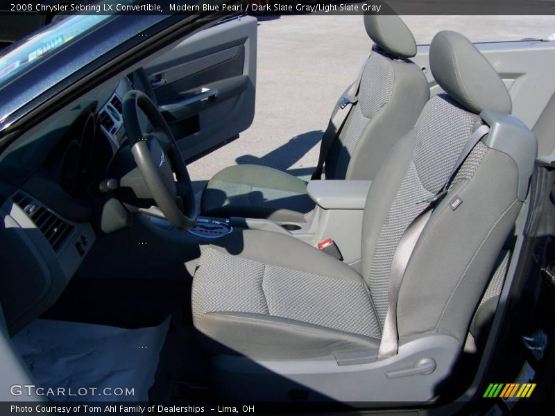 Modern Blue Pearl / Dark Slate Gray/Light Slate Gray 2008 Chrysler Sebring LX Convertible