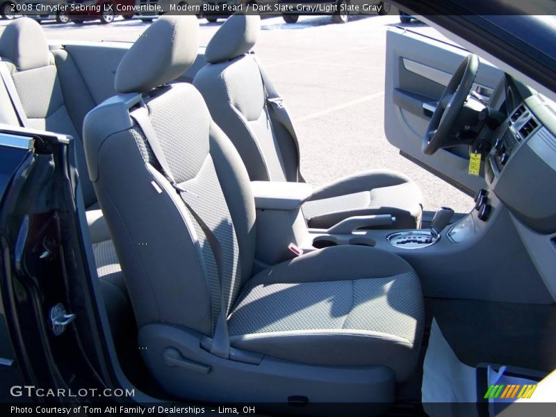 Modern Blue Pearl / Dark Slate Gray/Light Slate Gray 2008 Chrysler Sebring LX Convertible