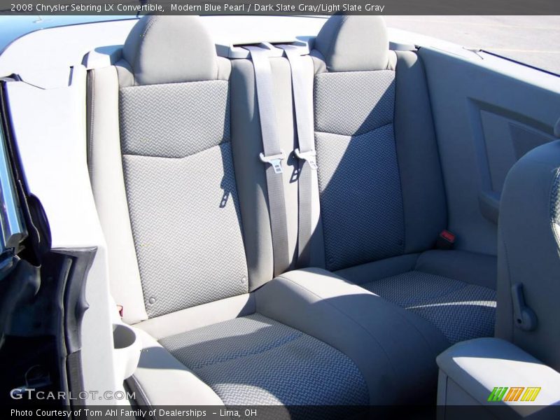 Modern Blue Pearl / Dark Slate Gray/Light Slate Gray 2008 Chrysler Sebring LX Convertible