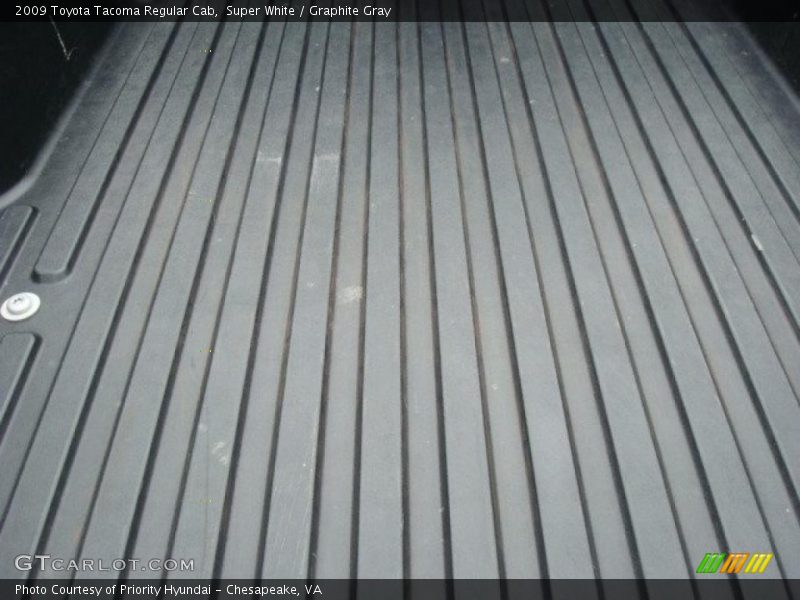 Super White / Graphite Gray 2009 Toyota Tacoma Regular Cab