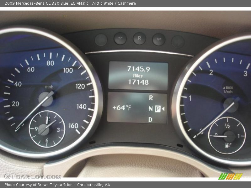 Arctic White / Cashmere 2009 Mercedes-Benz GL 320 BlueTEC 4Matic