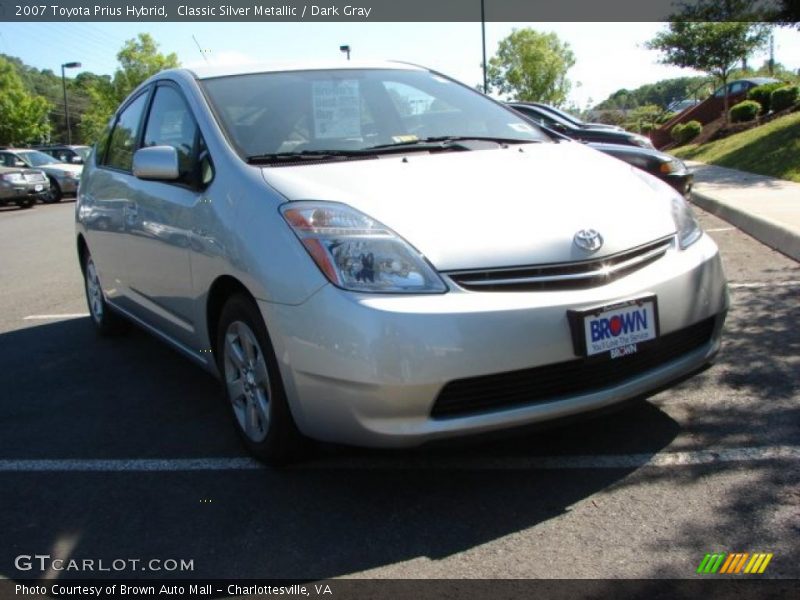 Classic Silver Metallic / Dark Gray 2007 Toyota Prius Hybrid