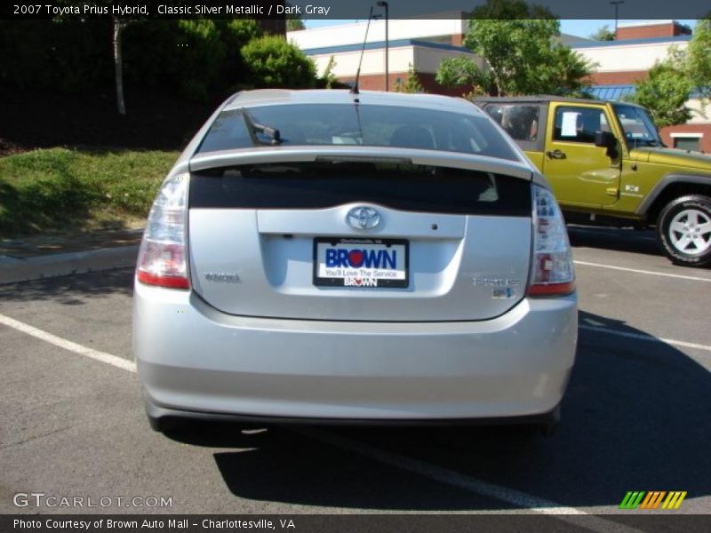 Classic Silver Metallic / Dark Gray 2007 Toyota Prius Hybrid