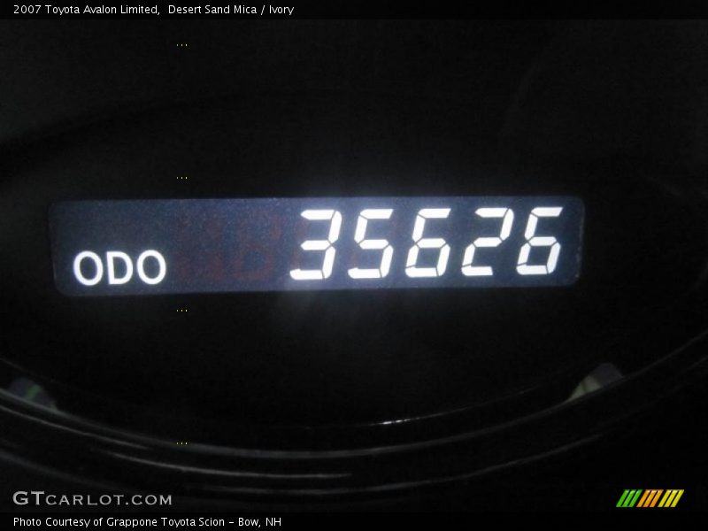 Desert Sand Mica / Ivory 2007 Toyota Avalon Limited