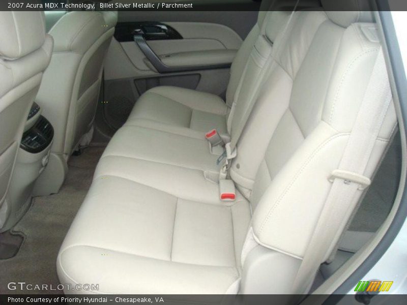 Billet Silver Metallic / Parchment 2007 Acura MDX Technology