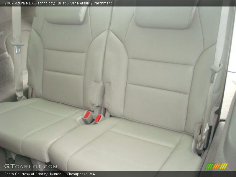 Billet Silver Metallic / Parchment 2007 Acura MDX Technology