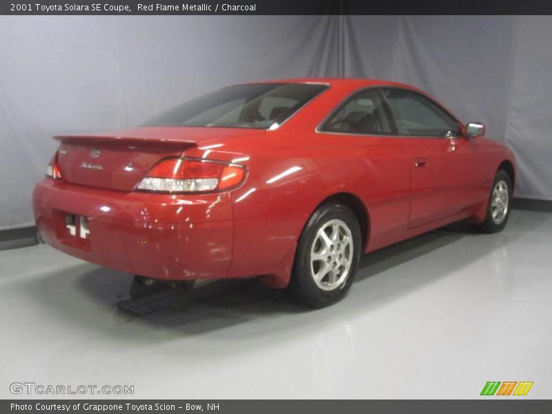 Red Flame Metallic / Charcoal 2001 Toyota Solara SE Coupe