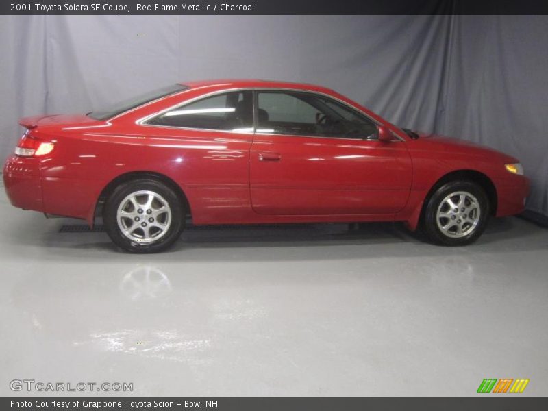 Red Flame Metallic / Charcoal 2001 Toyota Solara SE Coupe